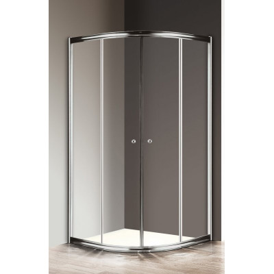 Душевой уголок 80х80x195см GIUBILEO-R-2-80-C-Br, Cezares