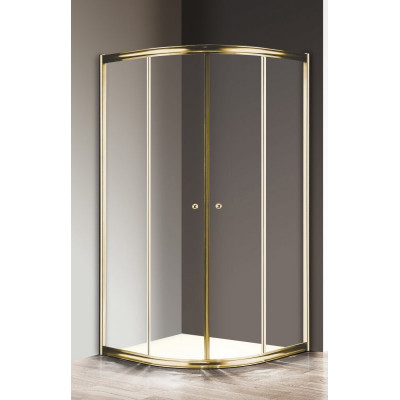 Душевой уголок 80х80x195см GIUBILEO-R-2-80-C-G, Cezares