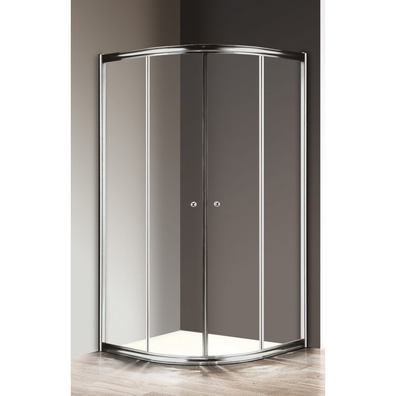 Душевой уголок 100х100x195см GIUBILEO-R-2-100-C-Br, Cezares