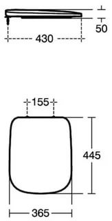 Промо комплект Ideal Standard с унитазом и сидением микролифт, T387301