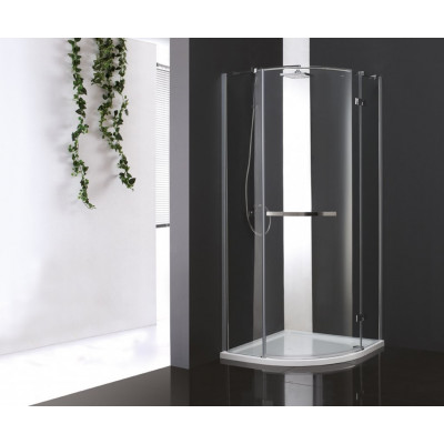Душевой уголок 100х100x200см BERGAMO-W-R-1-100-ARCO-C-Cr-L-IV, Cezares