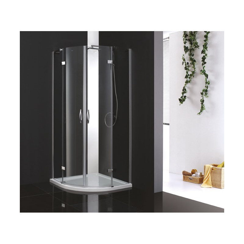 Душевой уголок 90х90x200см BERGAMO-W-R-2-90-ARCO-C-Cr-IV, Cezares