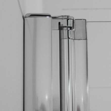 Душевая дверь 150х195мм, ELENA-W-B-13-40+60/50-C-Cr, Cezares