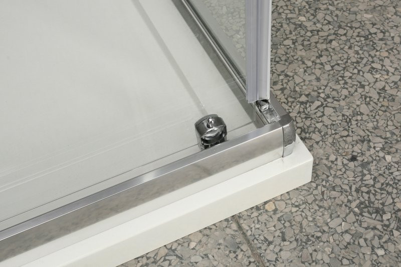 Душевой уголок 115х90х190мм, UNIQUE-AH-1-100/115-90-P-Cr, Belbagno