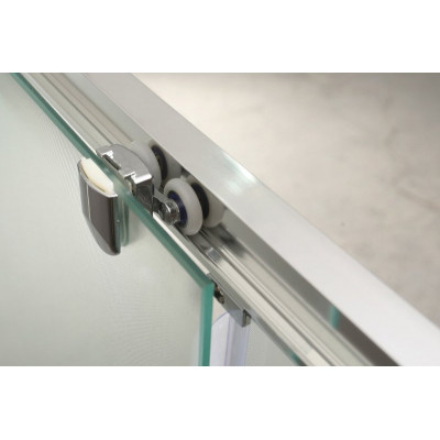 Душевая шторка 180х140мм, UNIQUE-VF-2-150/180-140-P-Cr, Belbagno