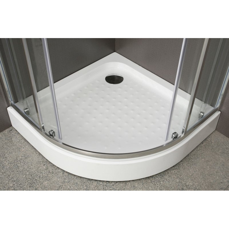 Душевой уголок 80х80х185мм, UNO-R-2-80-P-Cr, Belbagno