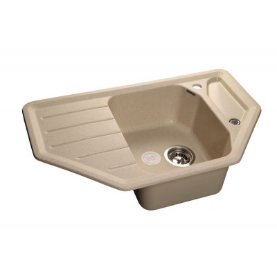 Мойка композитная GRANFEST Corner GF-C800E (790х490) Бежевый 328