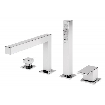 Смеситель на борт ванны, PORTA-BVDM4-BIO, Cezares