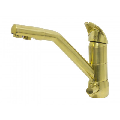 Смеситель Seaman Barcelone SSL-5361 Antique Gold, с подключением фильтра