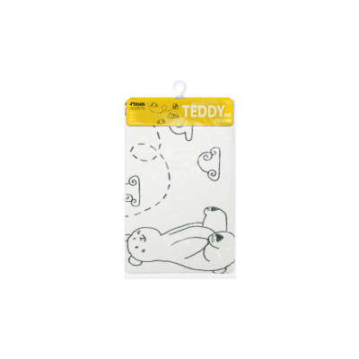 Коврик для ванной Fixsen Teddy Air  1-ый, FX-6001T, белый, 50х80см