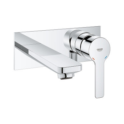 Lineare Смеситель для раковины на два отверстия M-Size, излив 149мм, Grohe 19409001