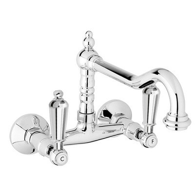 Смеситель для кухни хром, FIRST-LLP-01-M, Cezares