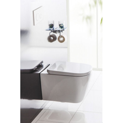Сиденье, быстросъемное, дюропласт, soft close, металлическое крепление BelBagno Albano