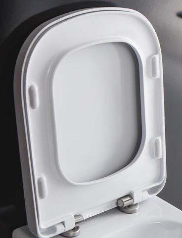 Сиденье, быстросъемное, дюропласт, soft close, металлическое крепление BelBagno Albano