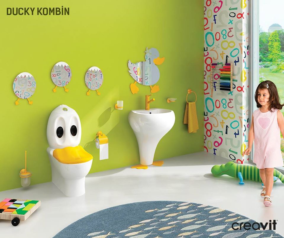CREAVIT DUCKY Ерш настенный