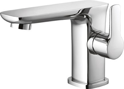 Смеситель для раковины хром, TESORO-F-LS-01-W0, Cezares