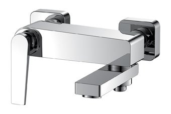 Смеситель для ванны и душа хром, BADEN-F-VD-01, Cezares