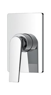 Смеситель для душа встраиваемый хром, BADEN-F-DIM-01, Cezares
