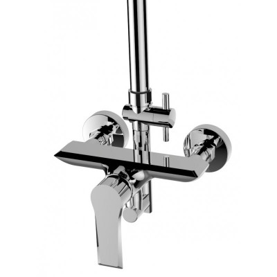 Душевая стойка со смесителем хром, BB-COLD-U-CRM, Belbagno