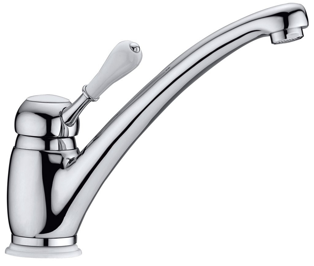 Смеситель для кухни хром, UNI-LAM-CRM, Belbagno
