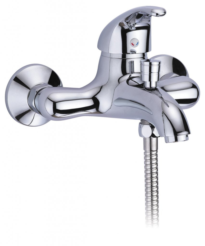 Смеситель для ванны и душа хром, COR-VASM-CRM, Belbagno
