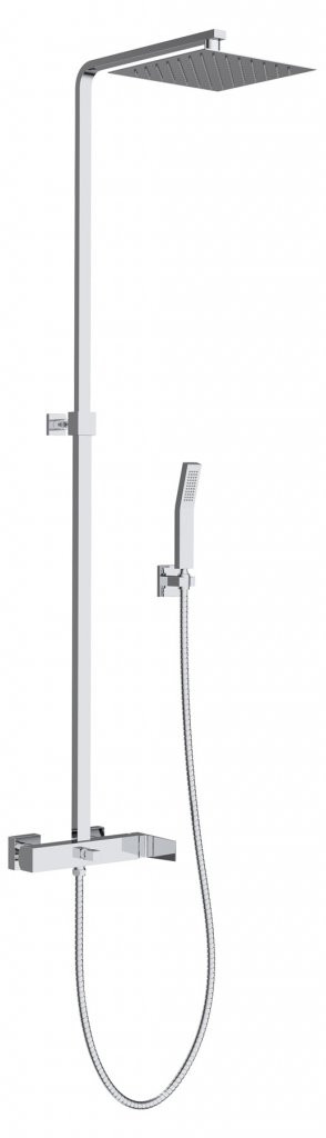 Душевая колонна со смесителем хром, ARL-DOCM-CRM, Belbagno