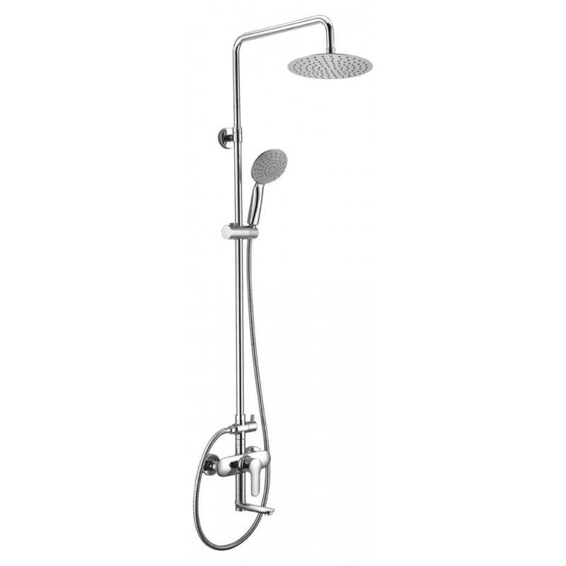 Душевая колонна со смесителем хром, REN-VSCM-CRM-IN, Belbagno