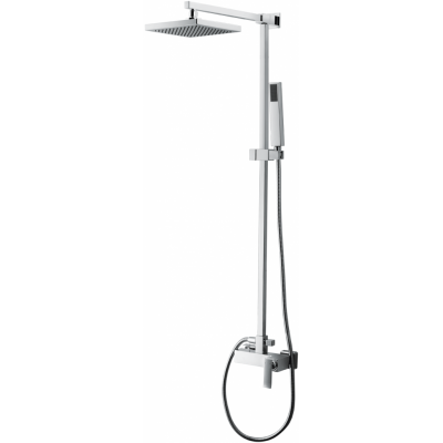 Душевая колонна со смесителем хром, TIC-DOCM-CRM, Belbagno