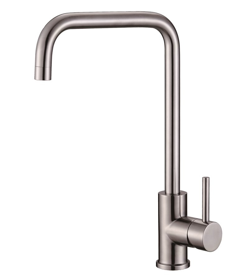 Смеситель для кухни матовый хром, Belbagno, BB-LAM03A-IN