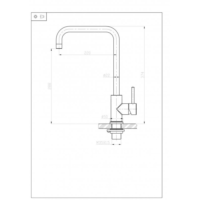 Смеситель для кухни матовый хром, Belbagno, BB-LAM03A-IN
