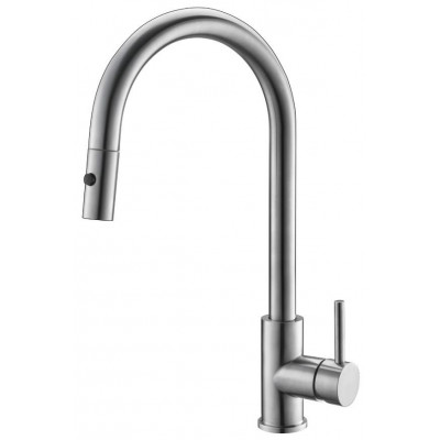 Смеситель для кухни матовый хром, Belbagno, BB-LAM31B-IN