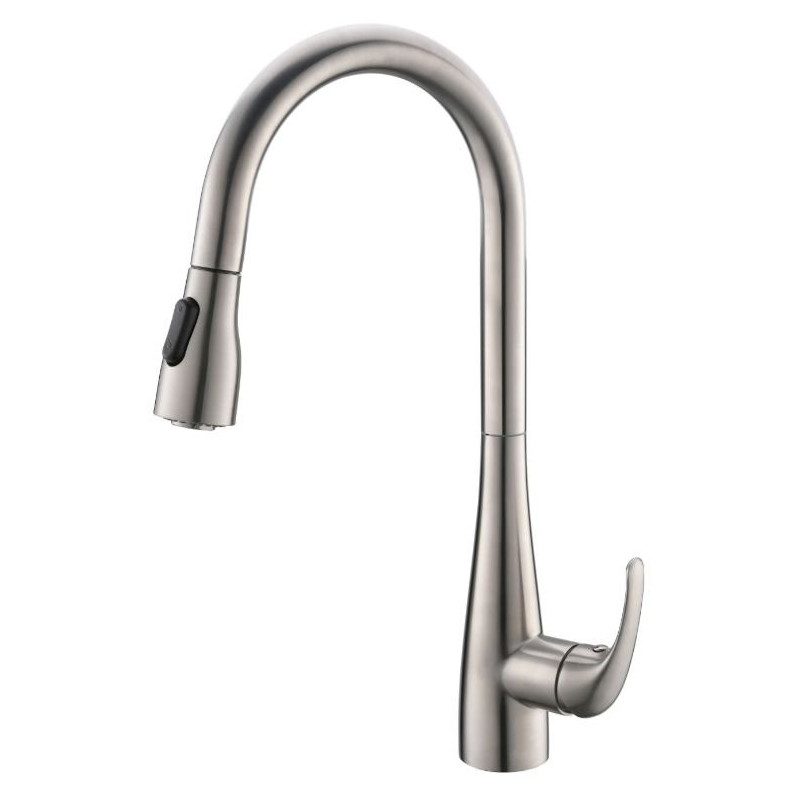 Смеситель для кухни матовый хром, Belbagno, BB-LAM28-IN
