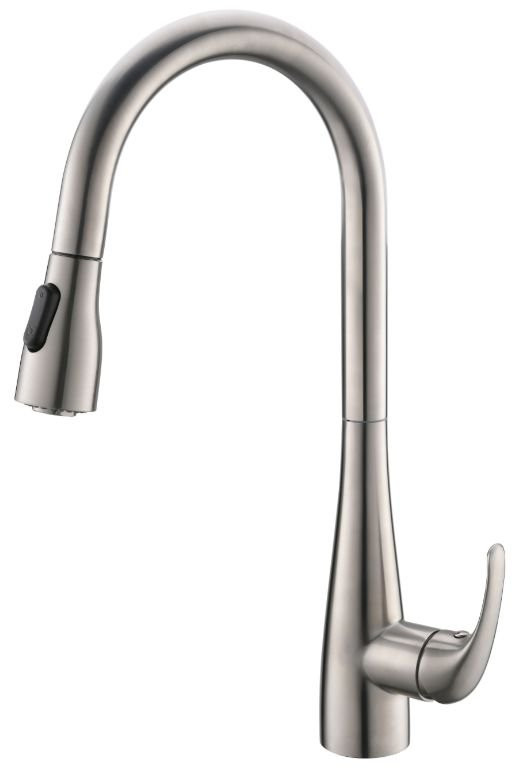Смеситель для кухни матовый хром, Belbagno, BB-LAM28-IN