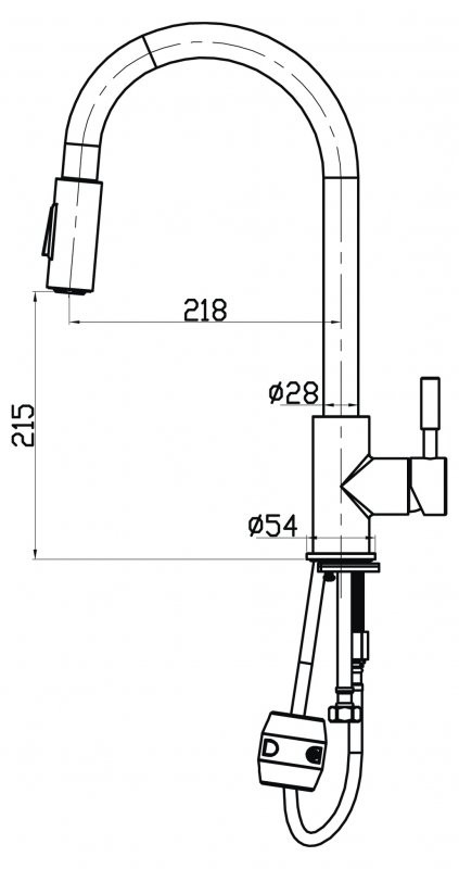 Смеситель для кухни матовый хром, Belbagno, BB-LAM31A-IN