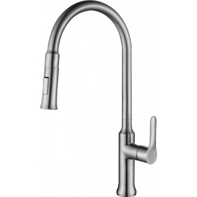 Смеситель для кухни матовый хром, Belbagno, BB-LAM38-IN