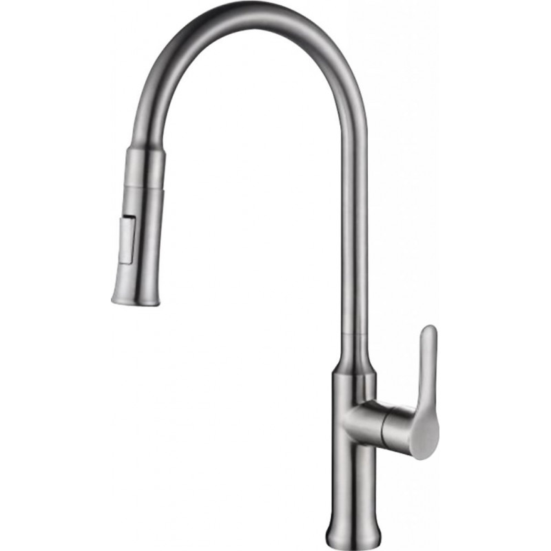Смеситель для кухни матовый хром, Belbagno, BB-LAM38-IN