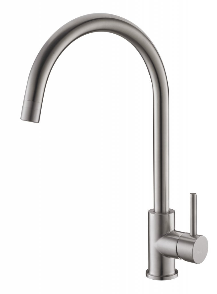 Смеситель для кухни матовый хром, ARMONICA, Belbagno, ARM-LAM-IN