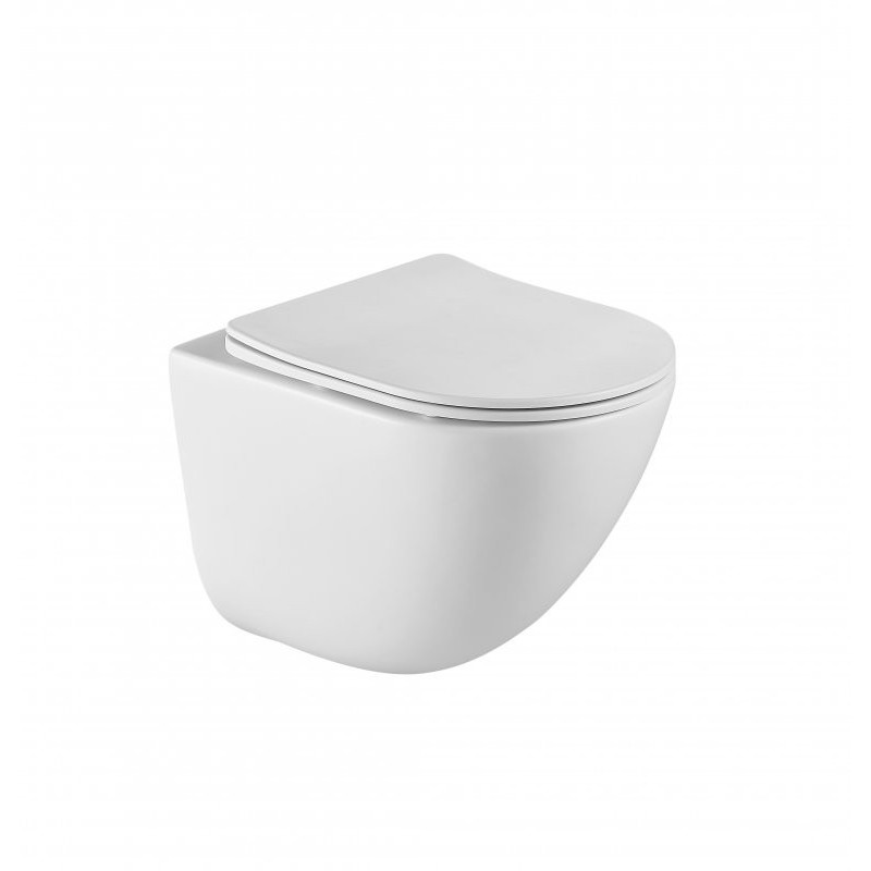 Чаша для безободкового подвесного унитаза, AMANDA, Belbagno, BB051CHR
