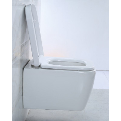 Чаша подвесного  безободкового унитаза, VENETO, Belbagno, BB132CHR