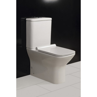 Чаша унитаза-компакта безободкового, ROMANO, Belbagno, BB248CPR-P