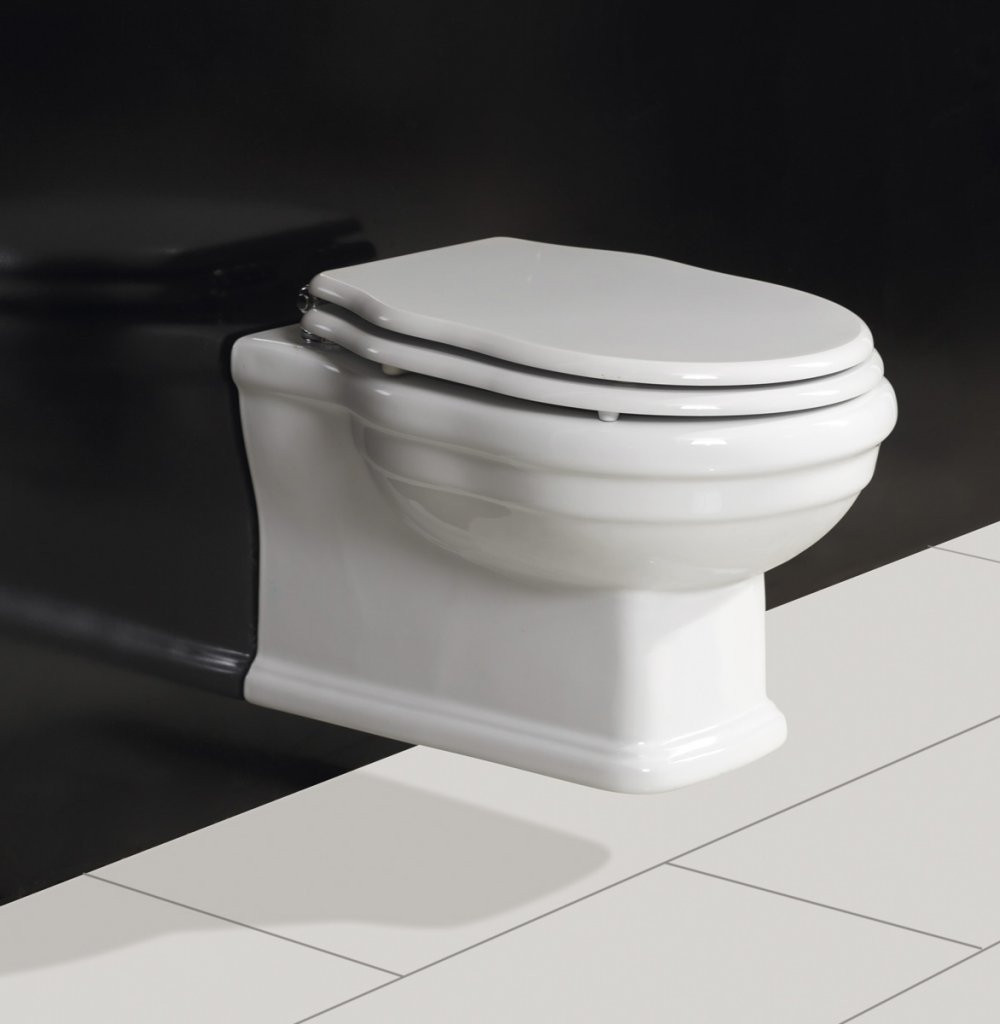 Чаша подвесного безободкового унитаза, BOHEME, Belbagno, BB115CH