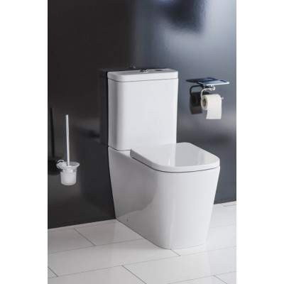 Чаша унитаза-компакта безободкового, ALBANO, Belbagno, BB120CPR