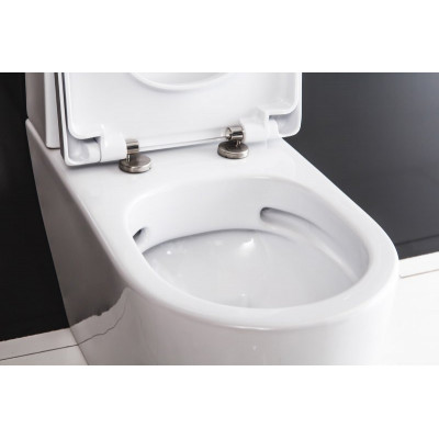 Чаша унитаза-компакта безободкового, MARINO, Belbagno, BB105CPR