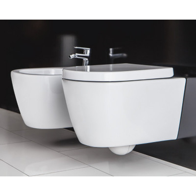 Чаша подвесного безободкового унитаза, MARINO, Belbagno, BB105CHR