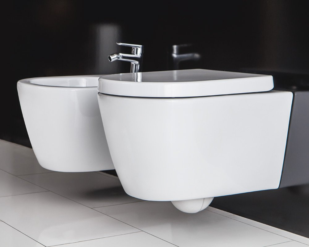 Чаша подвесного безободкового унитаза, MARINO, Belbagno, BB105CHR