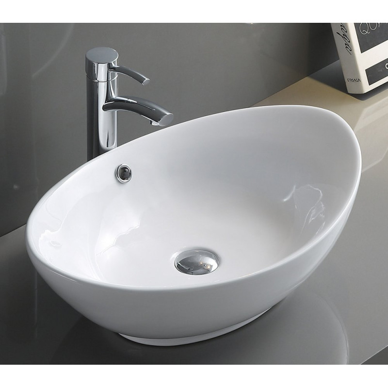 Раковина накладная 600X370X190 мм, Belbagno, BB1087
