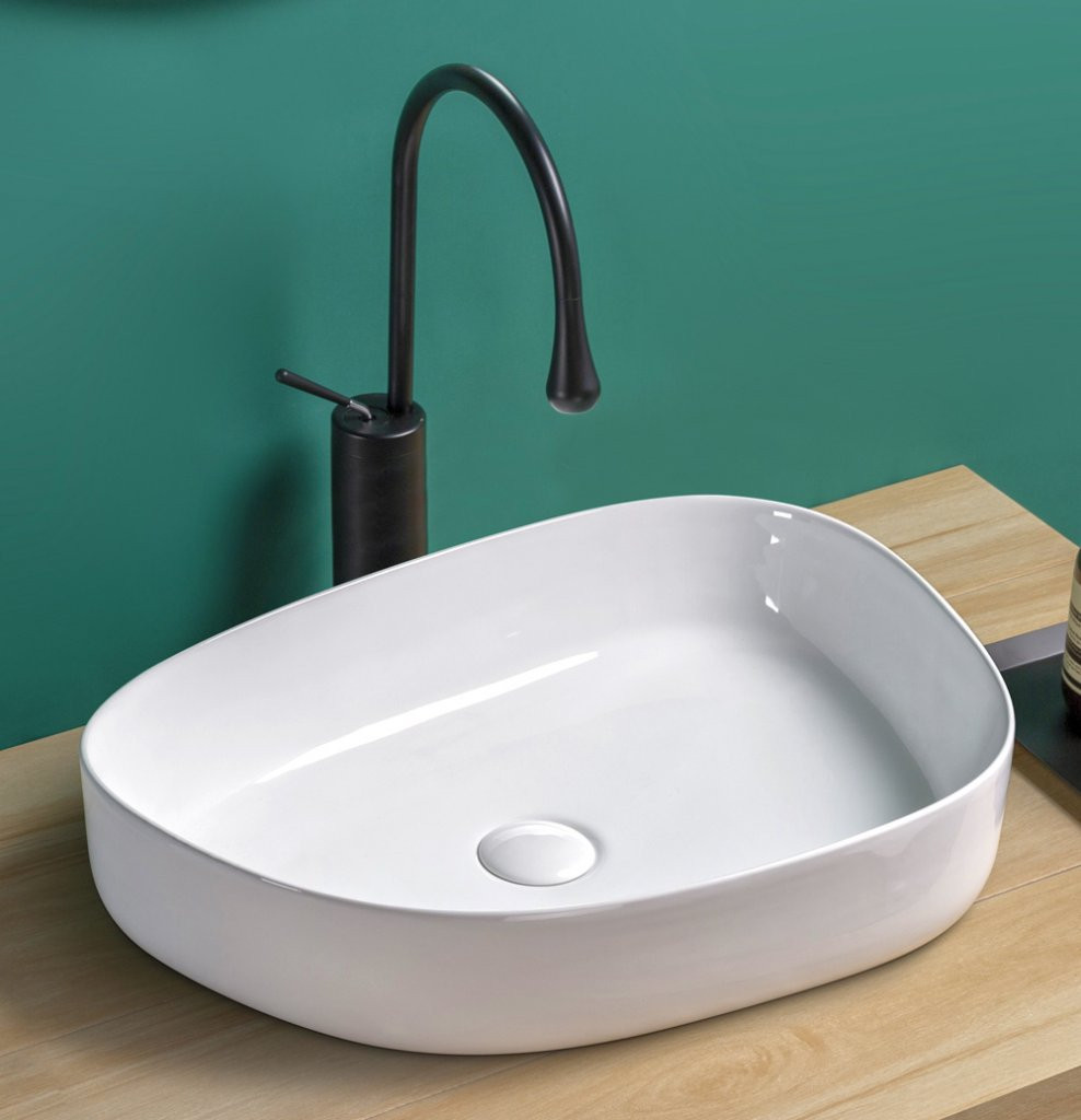 Раковина накладная 550x400x140 мм, Belbagno, BB1435