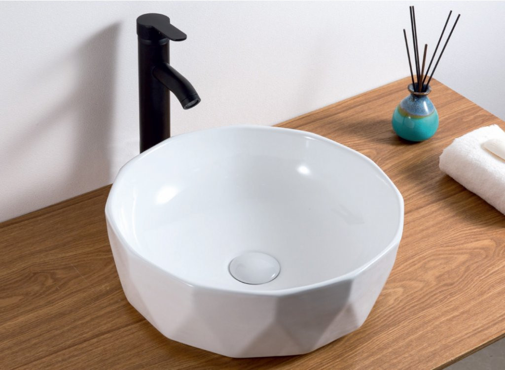 Раковина накладная 410х410х135 мм, Belbagno, BB1409