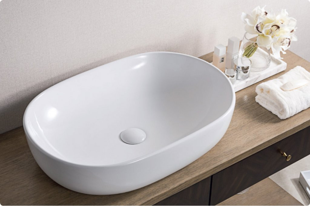 Раковина накладная 60х42см Belbagno BB1084