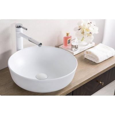 Раковина накладная 41см Belbagno BB1315 белая
